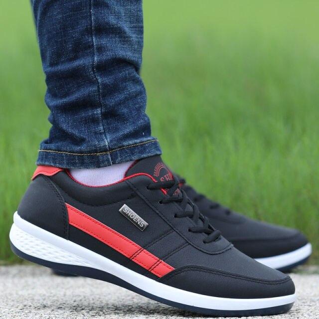 Herrenschuhe Business Casual Schuhe für Männer Pu Lederschuhe Sneakers Man Fashion Loafers Walking Schuhe Zapatos De Hombre