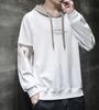 Long Large Printed Loose 3XL [Aaronlive] Men's Hoodie, Sleeve, Size, Lightweight, Soft, Hooded, T-Shirt, Simple, Stylish, Hooded, Fit, Casual,