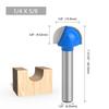 6 35mm Shank Router Bits Round Bottom For Woodworking Use Milling Core Box Profiles In Wood Plywood And Soft Materials