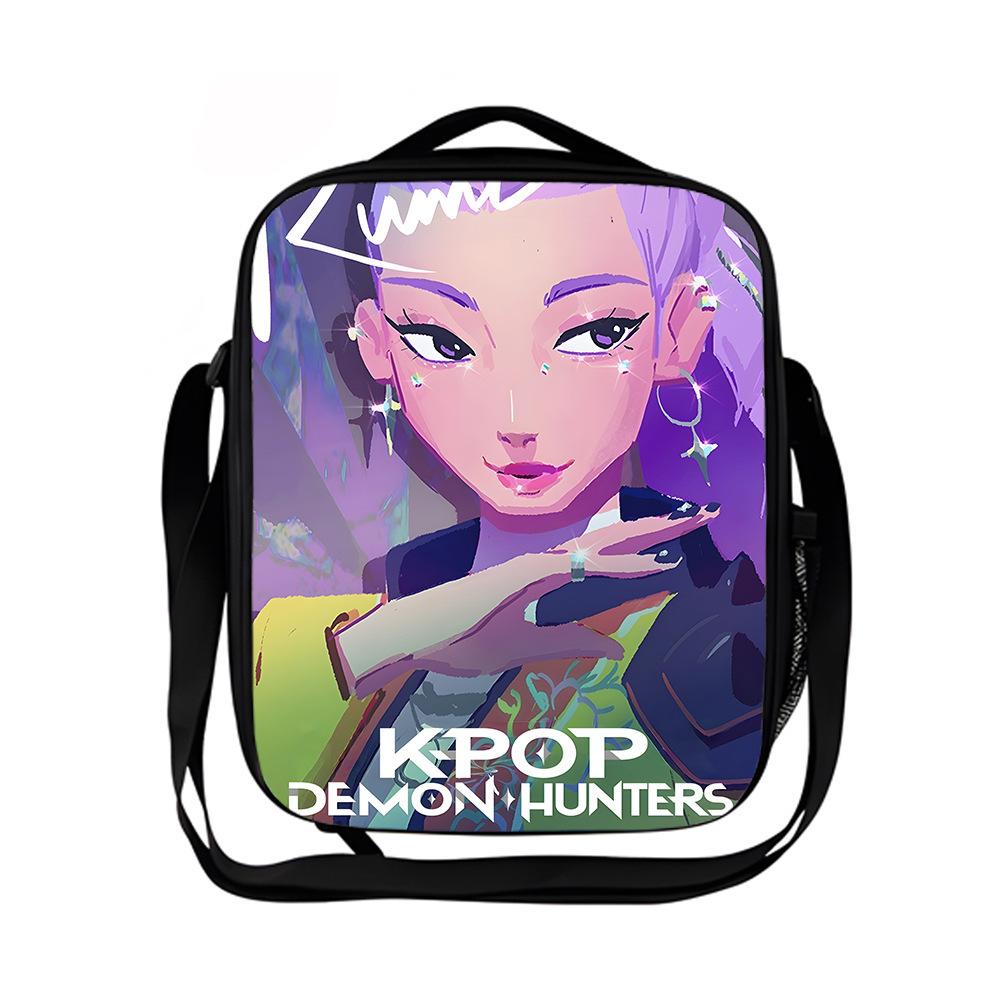 Kpop Demon Hunters Kpop Demon Hunters Student Meal Bag Satchel