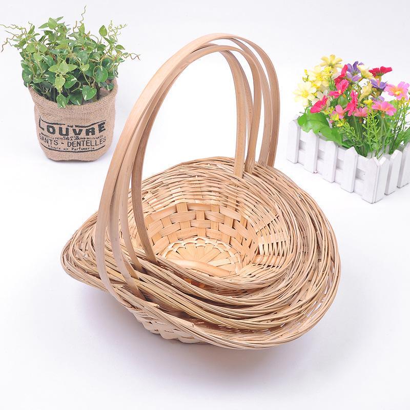 Handwoven Bamboo Storage & Gift Baskets