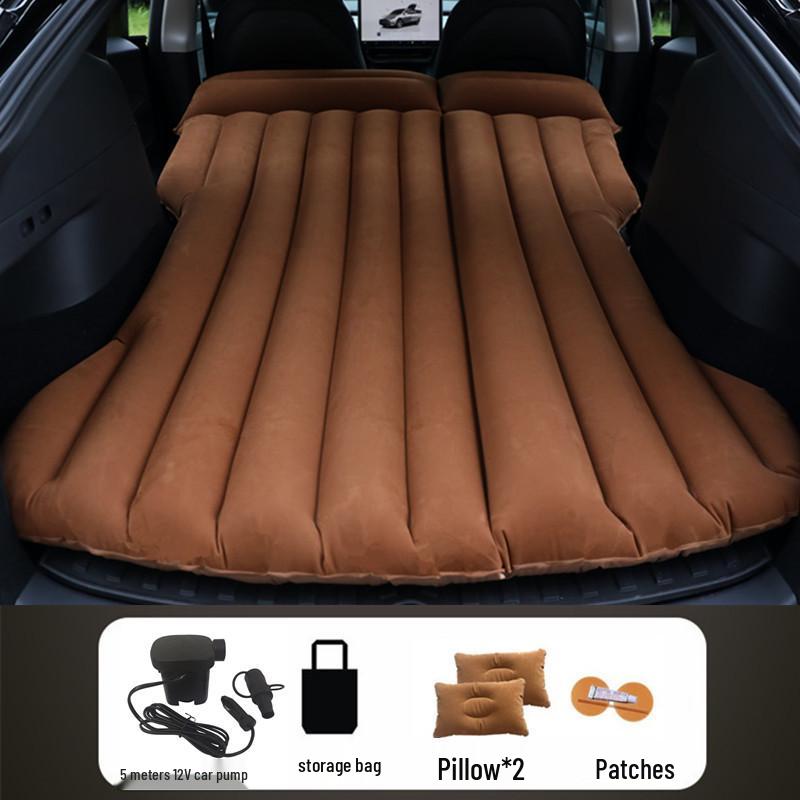 Tesla Model Y/3 Rear Seat Inflatable Mattress - Foldable Car Sleeping Pad