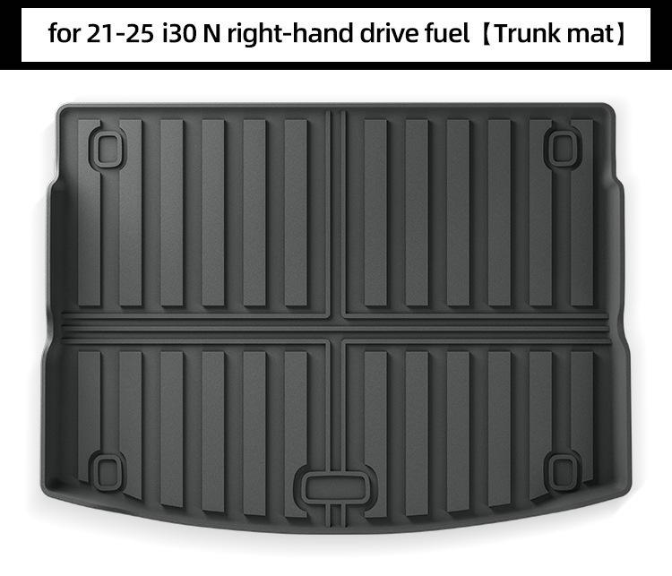 Hyundai I30 N (2021-2025) RHD TPE Floor & Trunk Mats
