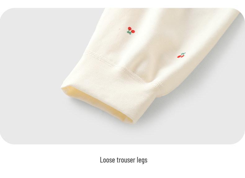 Youqi Children's Long-Sleeved Pajama Set - Soft, Warm Autumn Underwear for Kids