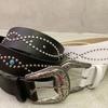 Punk Style Studded Belt Premium PU Leather Adjustable Fashion Accessory For Men And Women