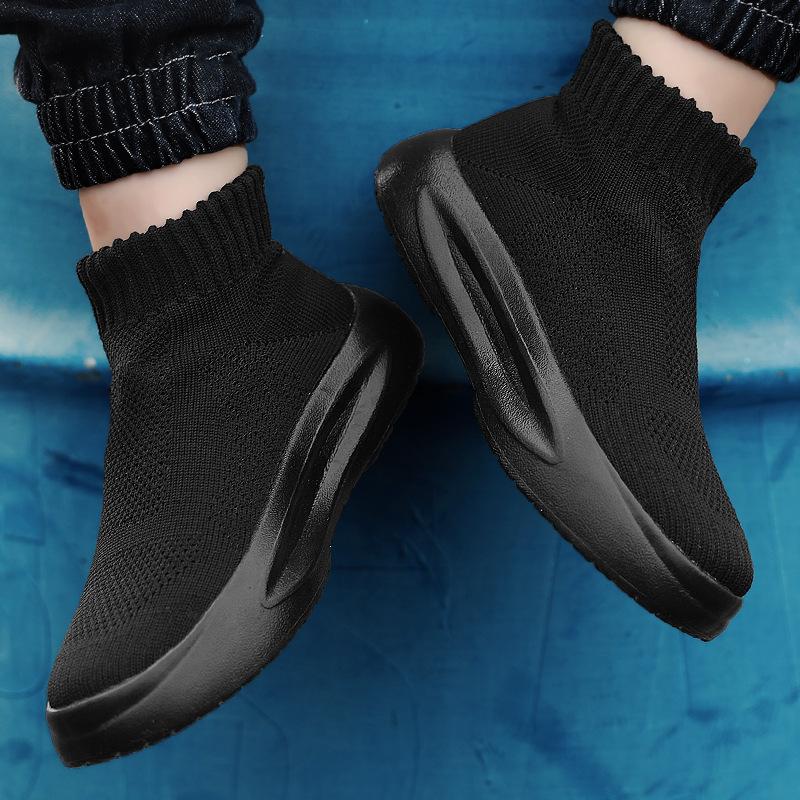 Children's Socks and Shoes Are Popular, Flying Weaving Classmates, Children's Casual Sports Shoes, Men's and Girls' Fashionable Personalized Casual S