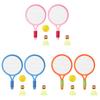 Kids Tennis Racquet Set Badminton Racket with Tennis and 2 Shuttlecocks for Indoor and Outdoor Backyard Beach Sport Game