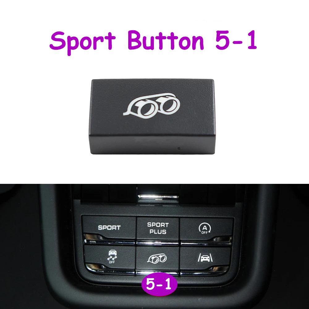 Center Console Drive Mode Traction Control Multi Function Switch Sports Button For Porsche Cayenne 7P5 7P5927127 2010-2018
