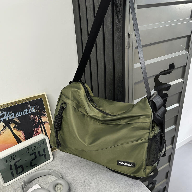 Large Capacity Crossbody Bag Men's And Women's Dry And Wet Separation Sports Messenger Bag Riding Shoulder Bag Shoe Warehouse Travel Bag