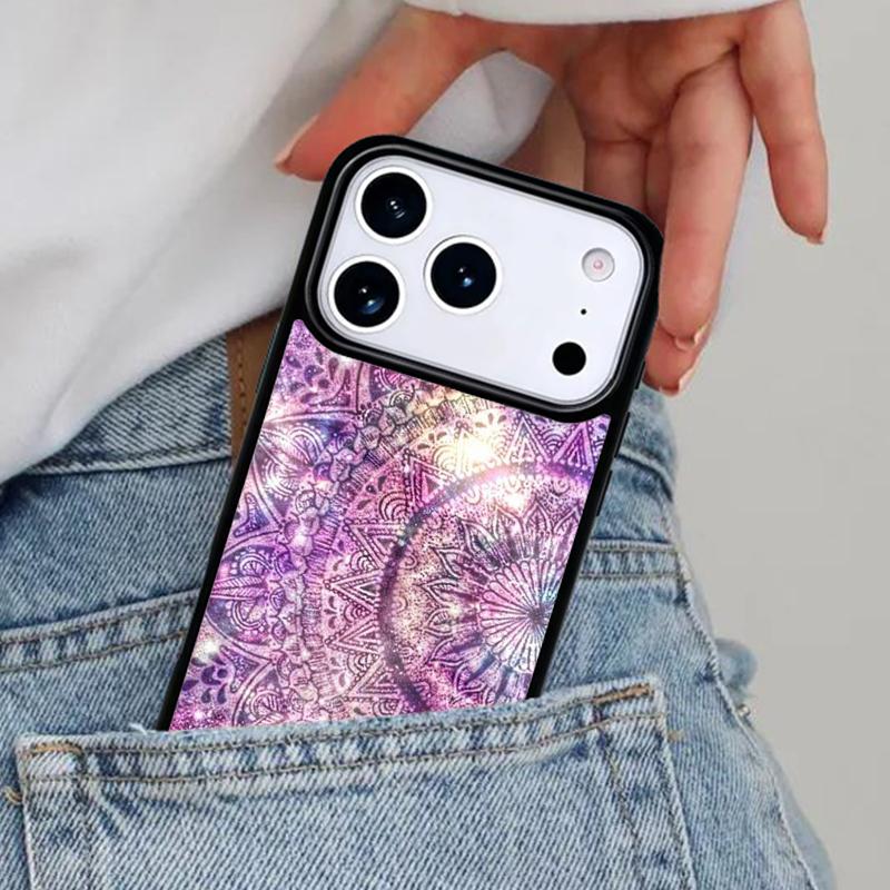 Mandala Mandala Phone Case for iPhone 17ProMax 12 13 14 15 16e 17 Pro Max Plus Air Cover