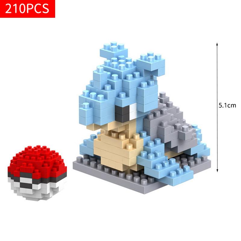 Pokemon Toy Lega Building Blocks Pokémon Action Cartoon Character Pikachu Assembled Model Building Block For Boys Birthday Gifts