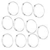 10Pcs Stainless Steel Bangle 1.6mm Adjustable Expandable Coil Bracelet DIY Accessories