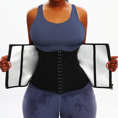 Sweat Girdle Men's and Women's Fitness Platoon Buckle Postpartum Abdominal Belt Sports and Fitness Girdle Burst Sweat Body Shaping Plastic Girdle