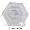 Stainless Steel Smoke Generator Portable Bbq Smoker Net Basket Circle Square Hexagon Shape Grill Prop For Charcoal Storage