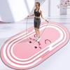 TPE Silent Anti-slip Jump Rope Mat