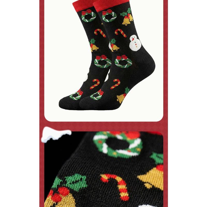 Christmas Stockings - Santa Claus Men's and Women's Stockings