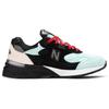 Amoeba Music x Nice Kicks x New Balance 992 Made in USA Peace Through Music - Black Unisex Sneakers Teal M992NK2