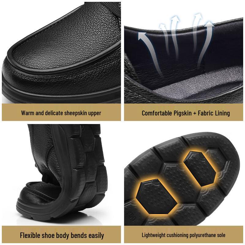 Strongman Men's Business & Casual Leather Shoes
