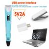 3D Printing Pen Drawing With LCD Screen Compatible Pen 9/50/100M PLA Filament Toys Safe Paiting for Children DIY Birthday Gift