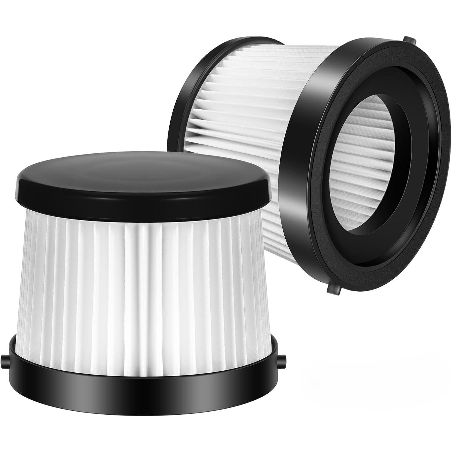 DCV501HB Filter For DEWALT 20V Vacuum Cordless Handheld Vacuum, Part DCV5011H 2-Pack