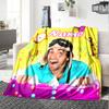 Customiz Name Personality Danny Go Blanket Soft &Warm Sofa Office Bed Travel Lunch Break Blanket, Gift Suitable All Seasons