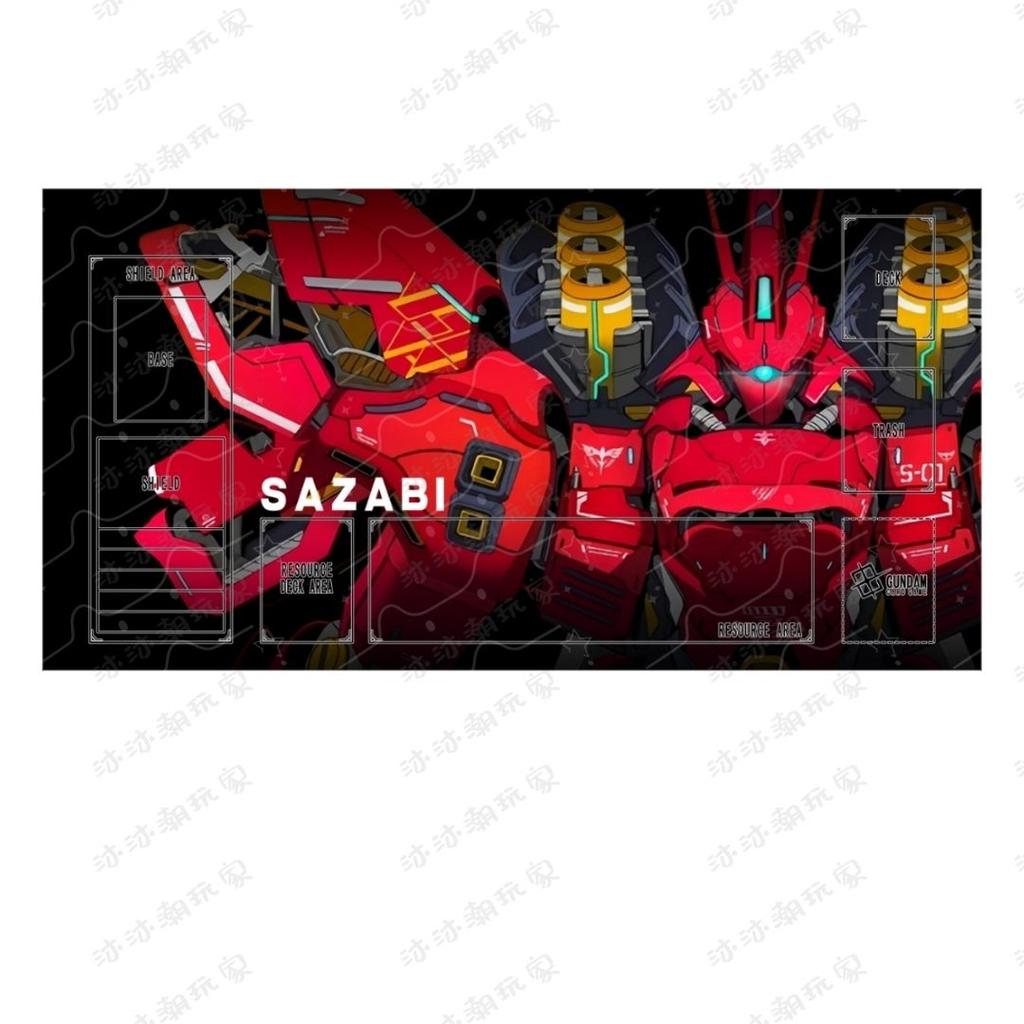 Hot Gundam TCG GCG Custom Rubber Playmat Card Game Mat Single Player Non-Slip Anime Battle Mat for Mobile Suit Gundam Collectors