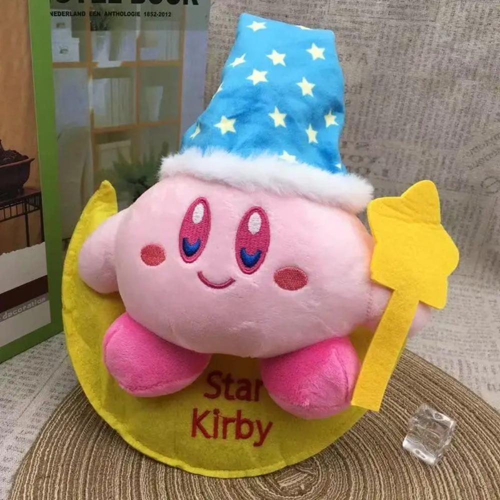 Anime Kirby Λούτρινα Παιχνίδια Kawaii Cute Pink Peluche Cartoon Μαλακή γεμιστή κούκλα ζώων Χνουδωτό μαξιλάρι Διακόσμηση δωματίου στο σπίτι Δώρο γενεθλίων Παιδί