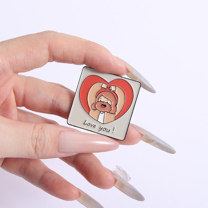 Keep Going My Child Enamel Pins Custom Encourage Your Child Brooches Lapel Badges Clothes Funny Jewelry Gift for Kids Friends