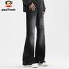 paul frank Men's American Retro Straight-Leg Micro-Flared Jeans
