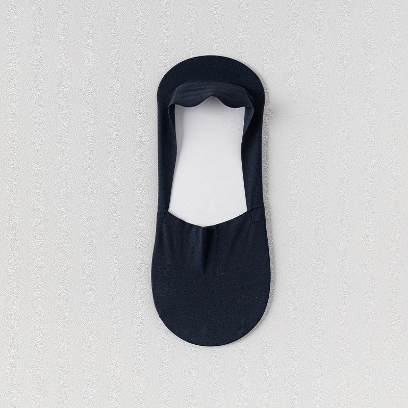 Men's Summer Non-Slip Low Cut Ice Silk No Show Socks