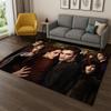 Classic Twilight Saga Edward Bella Carpet Rug for Playroom Bedroom Living Room Sofa Home Decor,kid Area Rug Non-slip Floor Mat