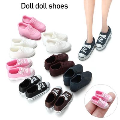 Accessories Foot Length 2~3.5cm 1/3 1/4 PVC Boots Casual Shoes Plastic Sneakers Fashion Doll Shoes