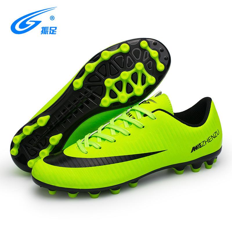 

Football Shoes Broken Nails Boys and Girls Youth Students Leather Foot Outdoor Training Sports Shoes 44
