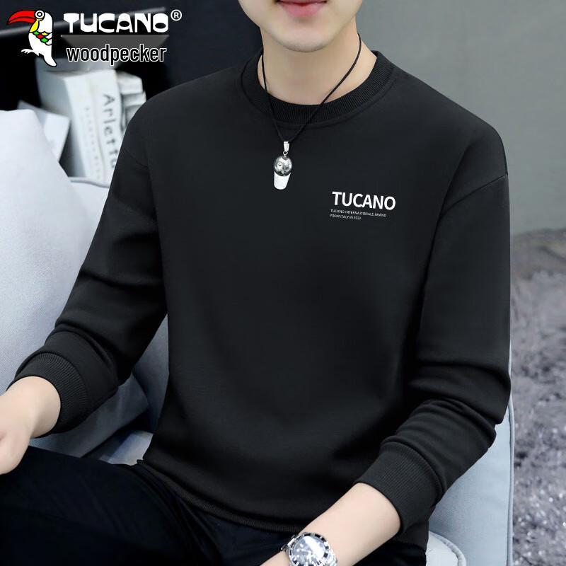 TUCANO Men's Casual Round Neck Long Sleeve Sweatshirt