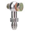 4AN to 1 8in NPT Banjo Bolt Stainless Steel Strong Load Bearing Secure Connection Banjo Adapter Connector Kit
