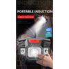 Led Headlamp Outdoor Portable Lightweight Induction Head-mounted Flashlight For Exploring Running