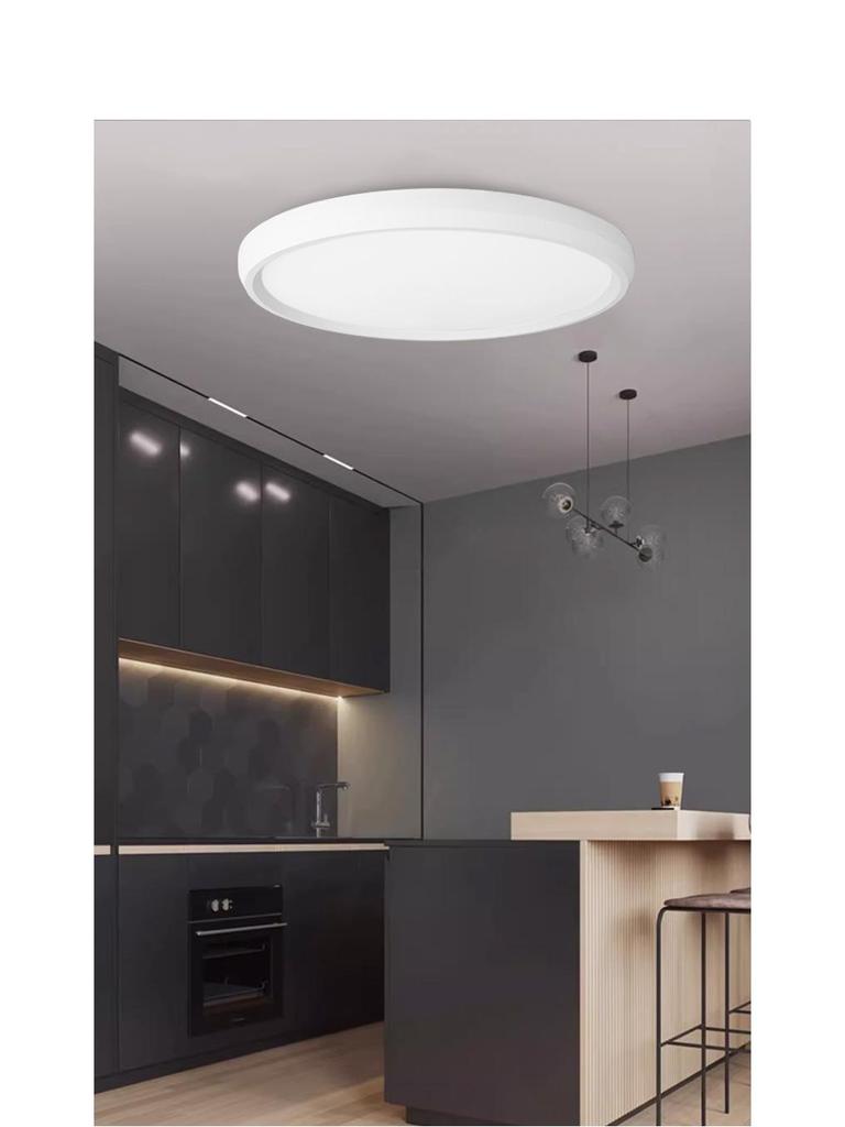 Ultradünne wasserdichte LED-Deckenleuchte für Badezimmer, Balkon, Schlafzimmer und Flur.