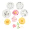 Fondant Cake Silicone Mold Rose Peach Blossom Flower Baking Chocolate Decorative Mould 15-71