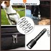 Xiaomi 2/4 Stück Karabinerhaken Doppelwandiger S-förmiger Reißverschlussclip Verwendet für Outdoor-Angeln Felsenklettern Camping Gadgets und Zubehör