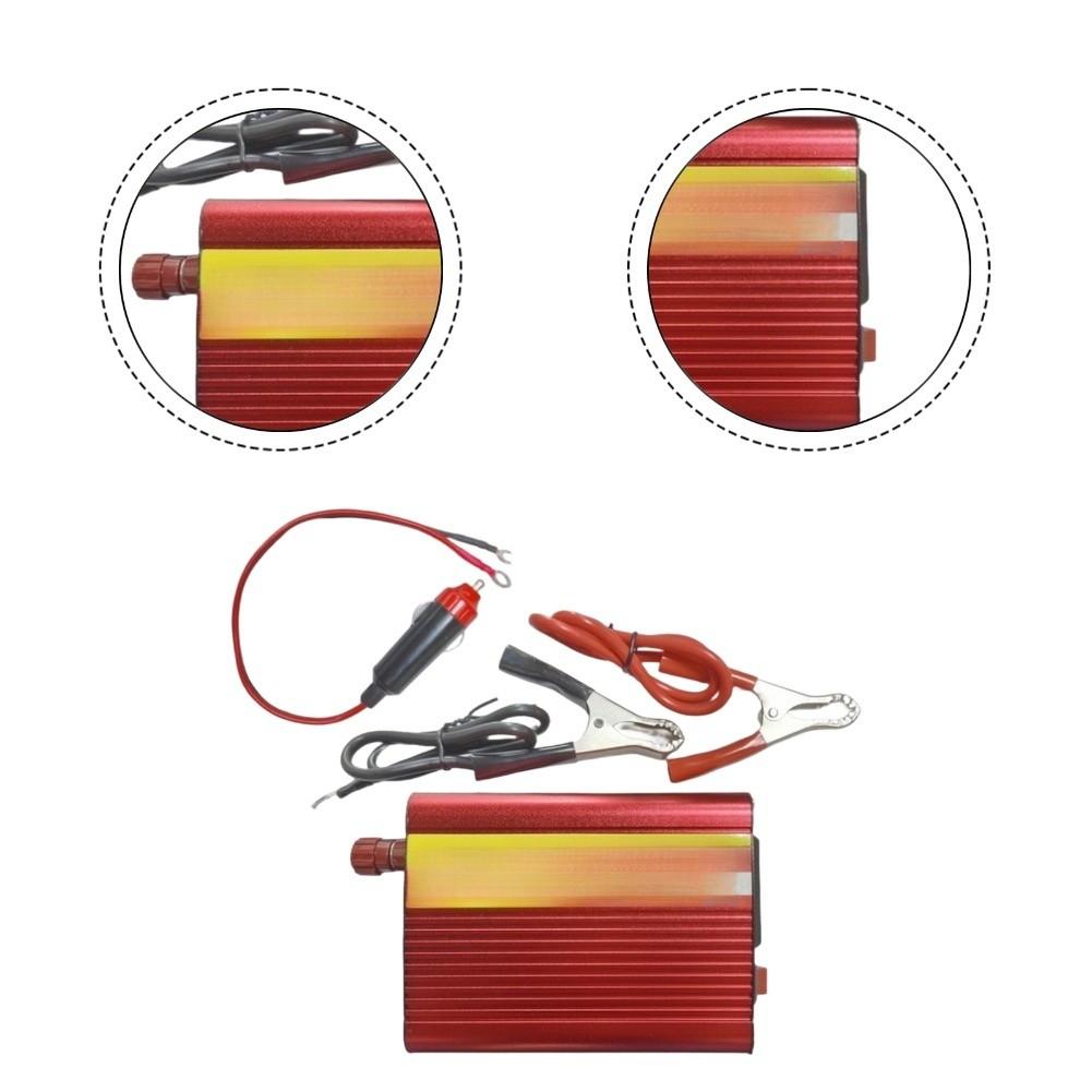 500W Car Power Inverter 12V To 220V AC Outlet USB Charger For Laptop Phone Electrical Equipment And Supplies