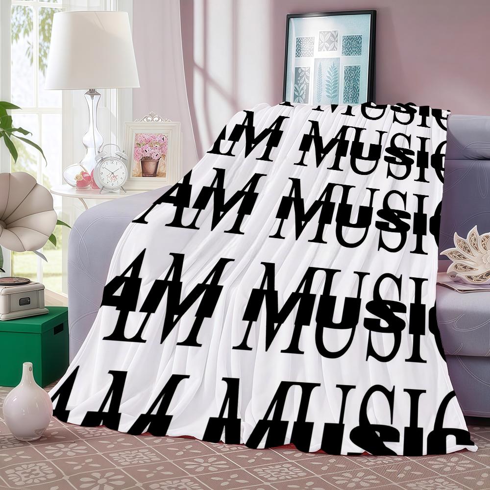 Rap P-playboi Carti Blanket Warm And Soft Suitable For Bedroom Living Room Sofa Bed Office Travel Camping