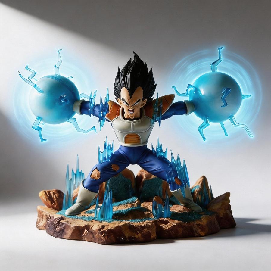 Dragon Ball Vegeta Anime GK Figure Decoration Model 22cm for Anime Fans Collection Desktop Ornament