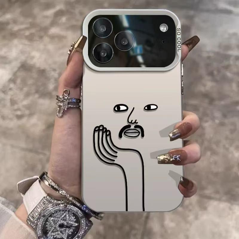 

Line Beard Phone Case for iPhone 17/16 Pro/15/13 Pro Max/14x - Drop-proof & Stylish Design iPhone 16