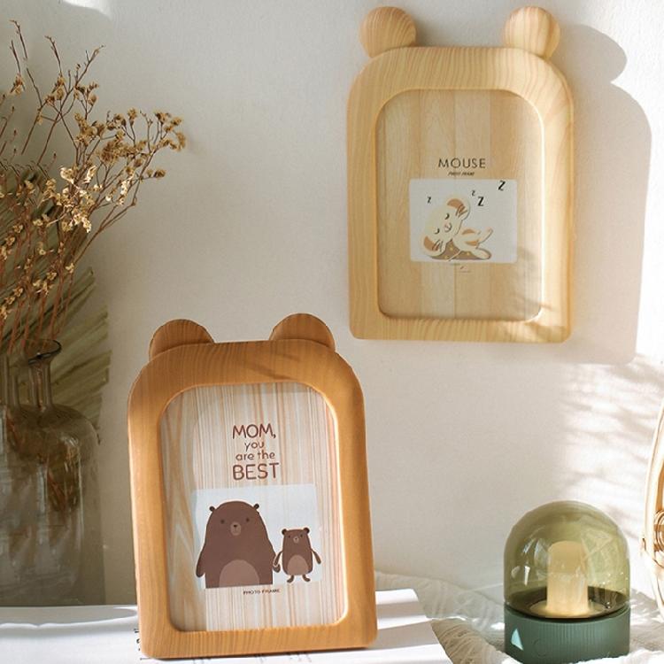 Fotorahmen 7 Zoll Cartoon Bilderrahmen Babyzimmer Kindergarten Tisch Wanddeko