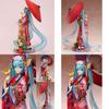 Exquisite Anime Stronger Hatsune Miku Kimono Yukata Hanairogoromo Pvc Action Figure