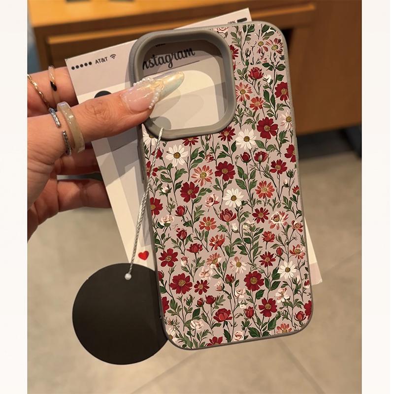 INS Cute Style Daisy Case For OPPO Reno 13 14 12 11 10 Pro 13F 12F 11F 5G Reno 7 4G 5 6 Lite 8T 7Z 8Z 8 Trendy PU Leather Cover