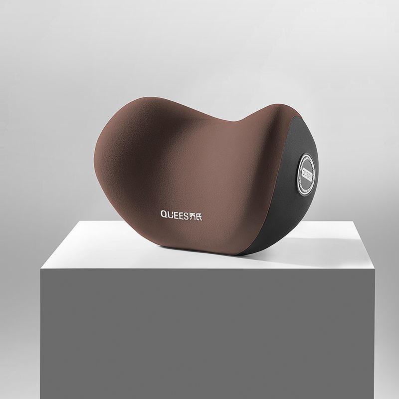 Atsafepro Car Cushion Head Pillow To Protect the Lumbar Neck Comfort and Relaxation Vacuum Memory Foam Car Interior