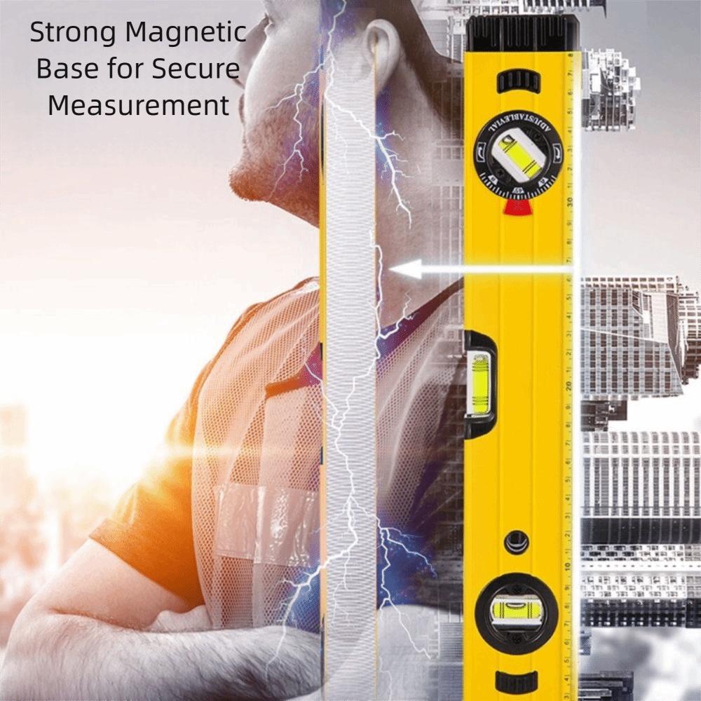 Aluminum Zinc Zinc Alloy Bubble Level Shockproof Leveling Tool Rustproof Level Ruler Professional Use