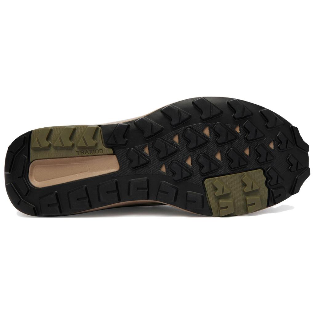adidas Terrex Anylander Comfortable Fitting Waterproof Supportive Traction Hiking Shoes Men Hiking Shoes Dark-Gray Army-Green JR9087