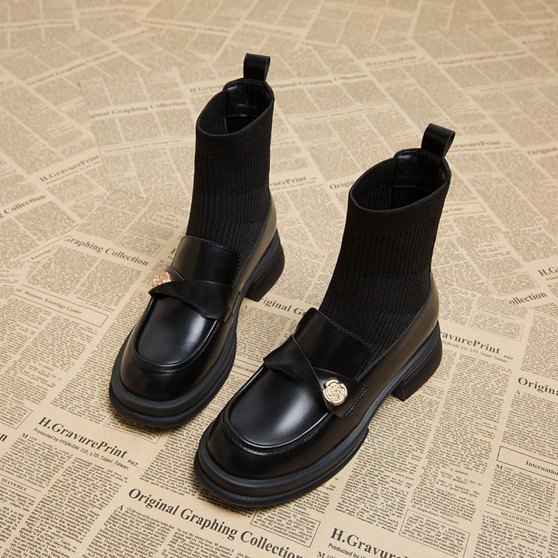 Star Ruth Zhao Martin boots children's popular small short boots socks boots thin